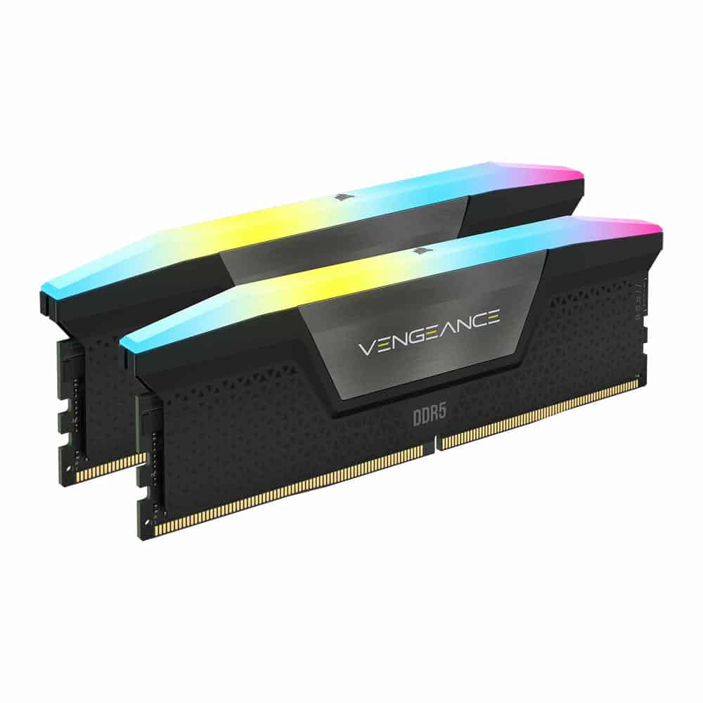(image for) Corsair Vengeance RGB Black 32GB 6600MHz DDR5 Memory Kit